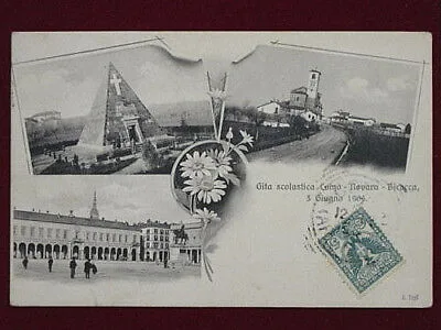 COMO GITA SCOLASTICA 1905 VIAGGIATA #1953