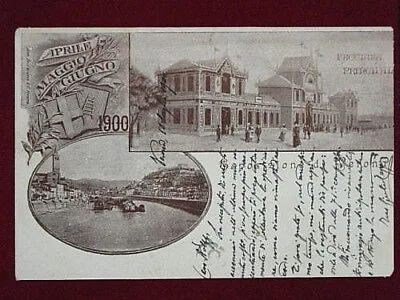 VERONA  Vedute VIAGGIATA 1900 #2033