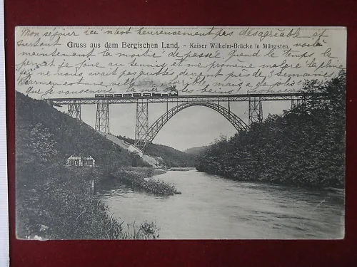 BERGISCHEN Gruss Austria viaggiata anni 10 #4702