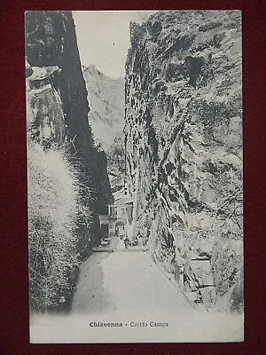 CHIAVENNA CROTTO CAURGA “900 VIAGGIATA #6776
