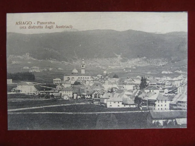 Asiago Panorama anni 10/20 non viaggiata #11921