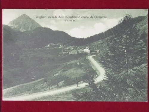 CONCA DI CLAVIERES (FRANCIA) ANNI ’20 VIAGGIATA #2790