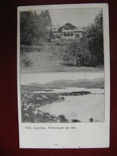 PORTSCACH AM SEE – VILLA ANGELINA AUSTRIA viaggiata anni 10 f/p #10570