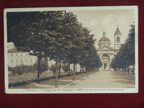 RHO Santuario e Collegio Padri Missionari viaggiata “900 #10170
