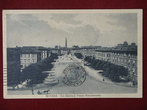 MODENA VIA EMILIA ANNI 30 VIAGGIATA #5734