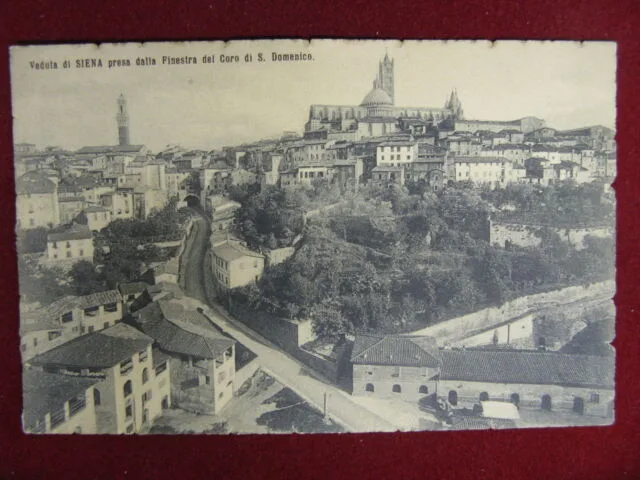 Siena Veduta anni 10/20 non viaggiata #12333