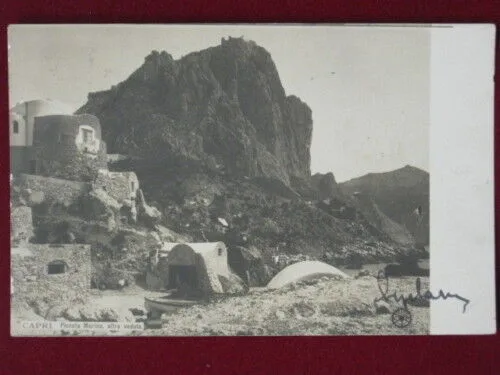 CAPRI Piccola Marina viaggiata “900 #2989