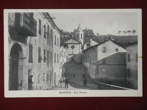 BELFORTE VIA PRASCA ANNI 70 VIAGGIATA #6371