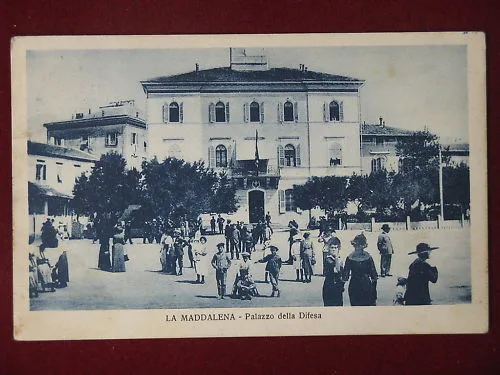 LA MADDALENA PALAZZO DIFESA ANNI 20 VIAGGIATA #6461