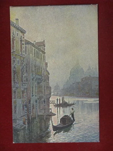 VENEZIA illustrata Canal Grande non viaggiata “900 #10031