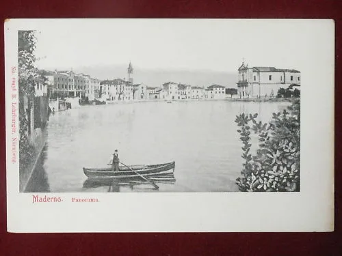 MADERNO Panorama- no viaggiata anni 10 #3197