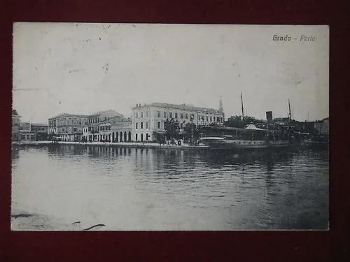 GRADO IL PORTO ANNI 20 VIAGGIATA #6222