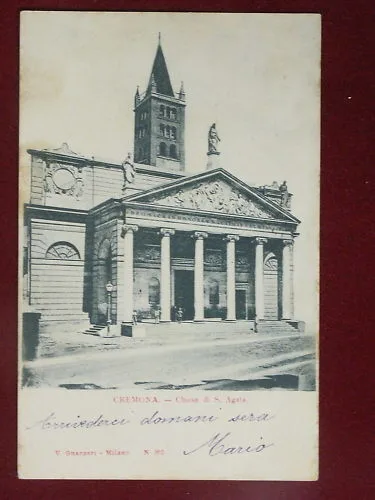 CREMONA Chiesa di S. Agata viaggiata “900 #3110