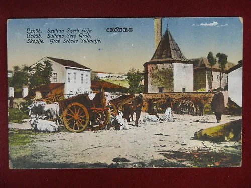 SKOPJE Macedonia no viaggiata anni 30 #8233
