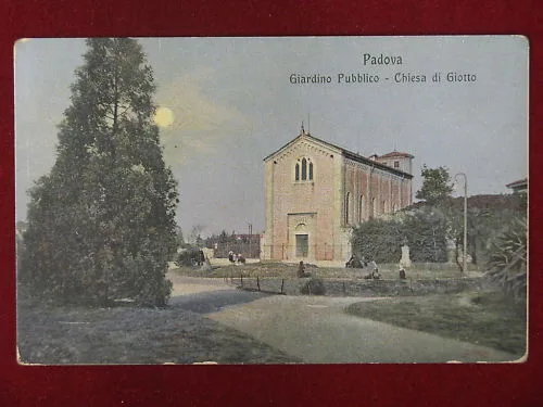 PADOVA – GIARDINO PUBBLICO E CHIESA DI GIOTTO – ANNI 10 VIAGGIATA #5240