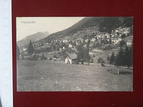 VALCALDA Panorama non viaggiata anni 20 #1600