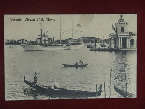 VENEZIA Bacino di S. Marco non viaggiata “900 #10096