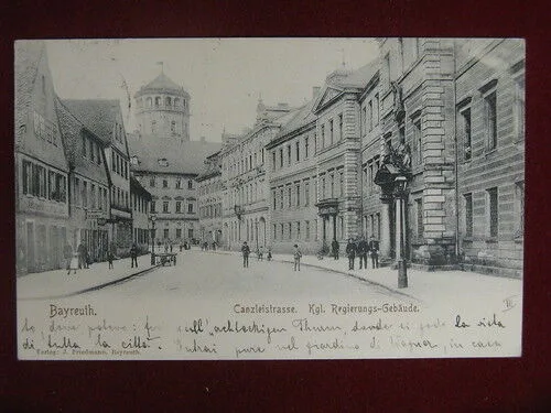 GERMANIA Bayreuth viaggiata “900 #10272