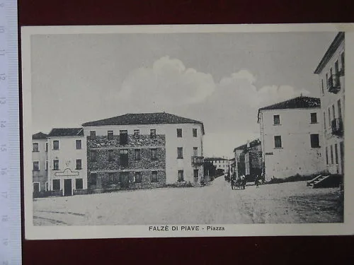 FALZE’ DI PIAVE (TV) PIAZZA – NON VIAGGIATA #3836
