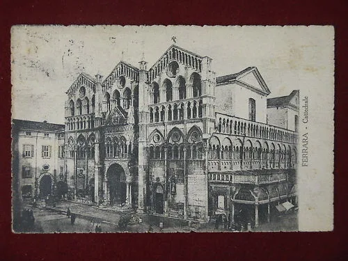 FERRARA CATTEDRALE ANNI 20 VIAGGIATA #5495