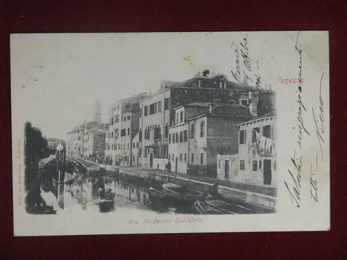 VENEZIA Rio Madonna dell’Orto viaggiata “900 #10088