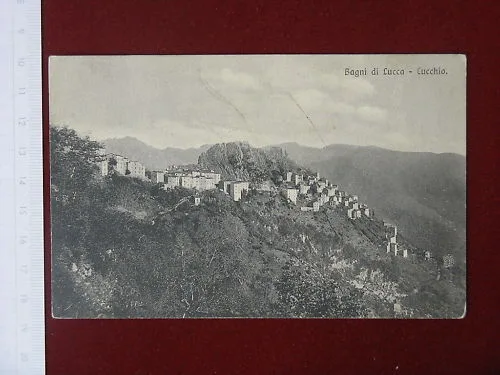 BAGNI DI LUCCA CUCCHIO viaggiata anni 10 #1818