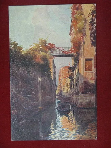VENEZIA Rio Albrizzi non viaggiata illustrata “900 #10035