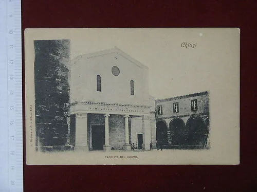 CHIUSI Duomo non viaggiata 900 #1994