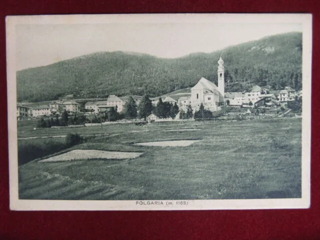 Folgaria Panorama anni 40 viaggiata #11940