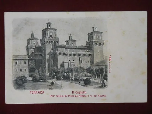 FERRARA CASTELLO ESTENSI NON VIAGGIATA #5502