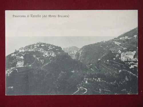RAVELLO MONTE BRUSARA PANORAMA NON VIAGGIATA #5988