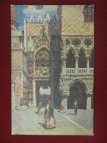 VENEZIA Porta della Carta non viaggiata illustrata “900 #10033