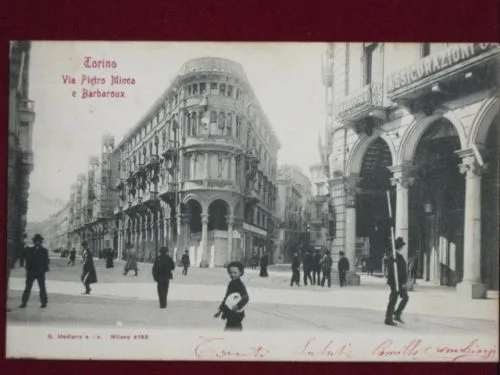 TORINO VIA PIETRO MICCA INIZI 900 VIAGGIATA #2211