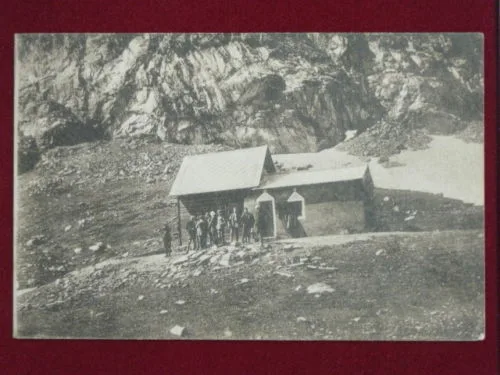 RIFUGIO al Peraciaval Usseglio Valle di Viù anni 20 viaggiata  #2254