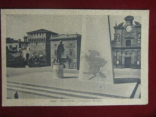 LUGO Monumento a Francesco Baracca viaggiata anni 60 #10974