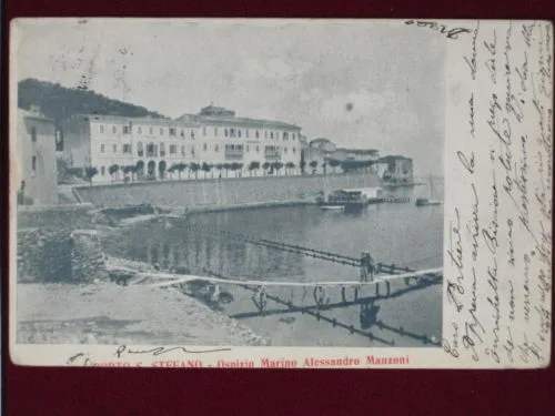 PORTO SANTO STEFANO Ospizio animata viaggiata 900 #2383