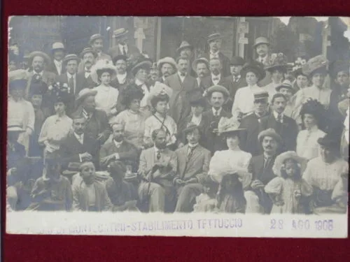 BAGNI DI MONTECATINI Tettuccio gruppo non viaggiata 900 #2388