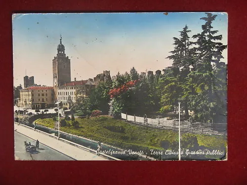 CASTELFRANCO VENETO Torre viaggiata anni 50 #8466
