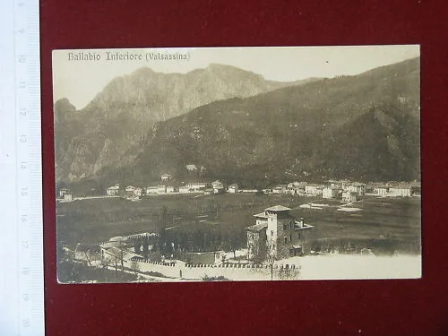 BALLABIO INFERIORE Valsassina non viaggiata anni 10 #3998