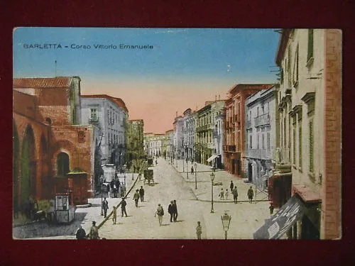 BARLETTA CORSO VITTORIO EMANUELE NON VIAGGIATA #6498