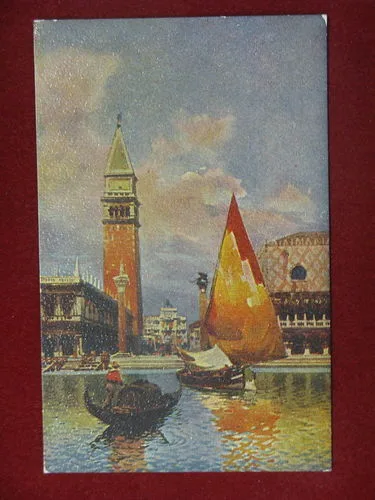 VENEZIA Piazzetta S. Marco no viaggiata illustrata “900 #10028