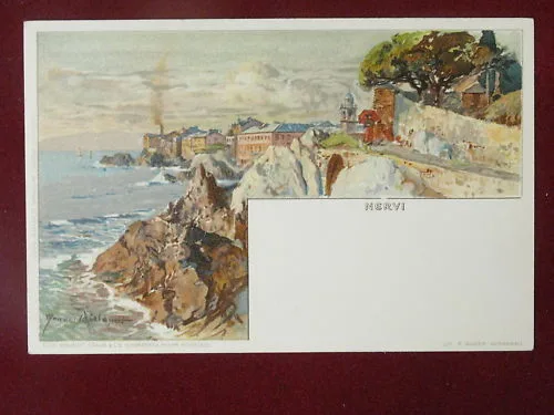 NERVI Illustrata M. Wielandt non viaggiata 900 #2683