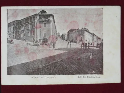 GENZANO (RM) VIA ANIMATA NON VIAGGIATA #2716