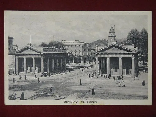 BERGAMO PORTA NUOVA NON VIAGGIATA #6914