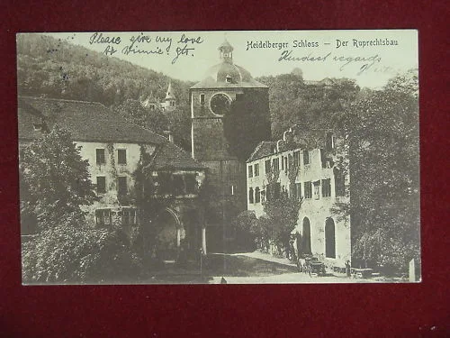 HEIDELBERGER Svizzera VIAGGIATA “900 #9665