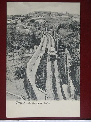 TRIESTE La Ferrovia per Opicina no viaggiata “900 #5841