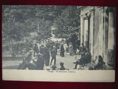 FIUGGI FR STABILIMENTO ANNI ’30 VIAGGIATA #303