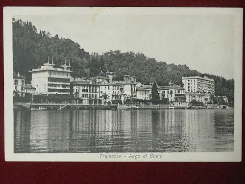 TREMEZZO Lago di Como non viaggiata anni 30 #3154