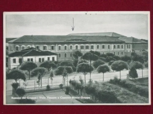 BASSANO VI CASERMA MONTE GRAPPA ANNI 30 VIAGGIATA #2017