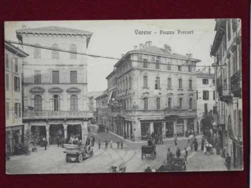 VARESE PIAZZA PORCARI NON VIAGGIATA #1936